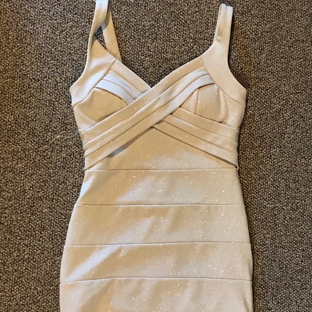 Sparkly slim dress